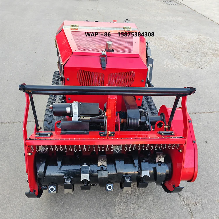 Lawn Mower Mulcher Radio-Controlled Flail 800mm 1000mm Rc Mulcher for Grass Cutter