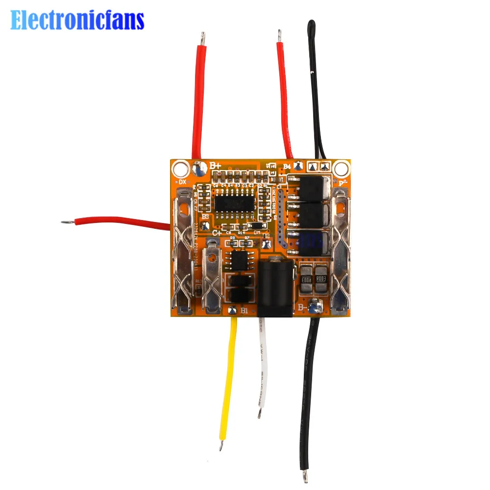 5S 18.5V 21V 18650 Li-ion Lithium Battery Protection Board 18A PCM PCB BMS Circuit Charging Board Module for Power Tools