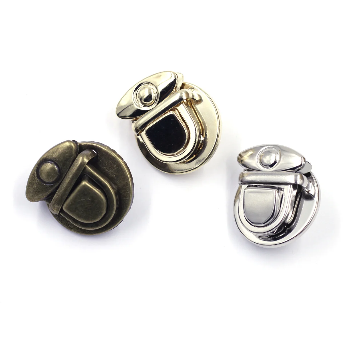 

20 комплектов застежек-замков 30x25 мм для самостоятельного изготовления, классические пряжки, разноцветные, для сумок, кожаных изделий, рукоделия