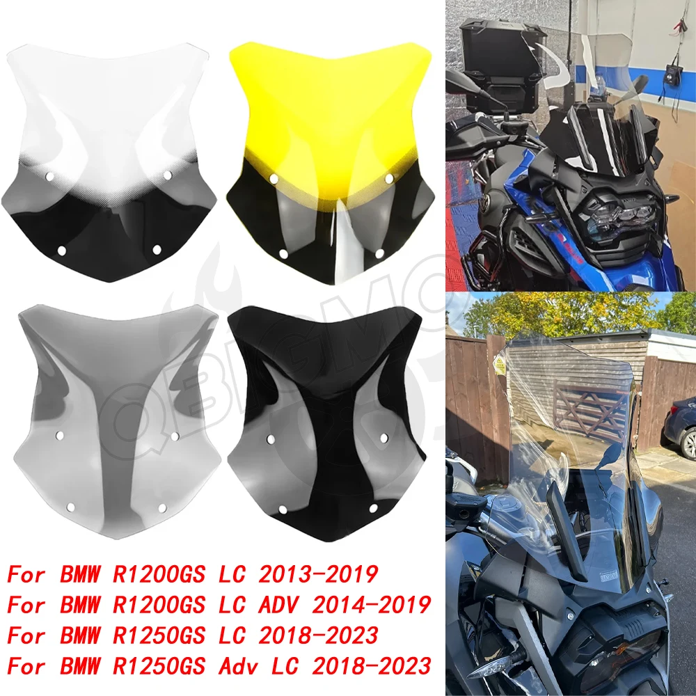 R 1250 GS 2023 Motorcycle Street Sport Bike Windshield Windscreen For BMW R1200GS R1250GS LC ADV Adventure R 1200 GS R1250-GS