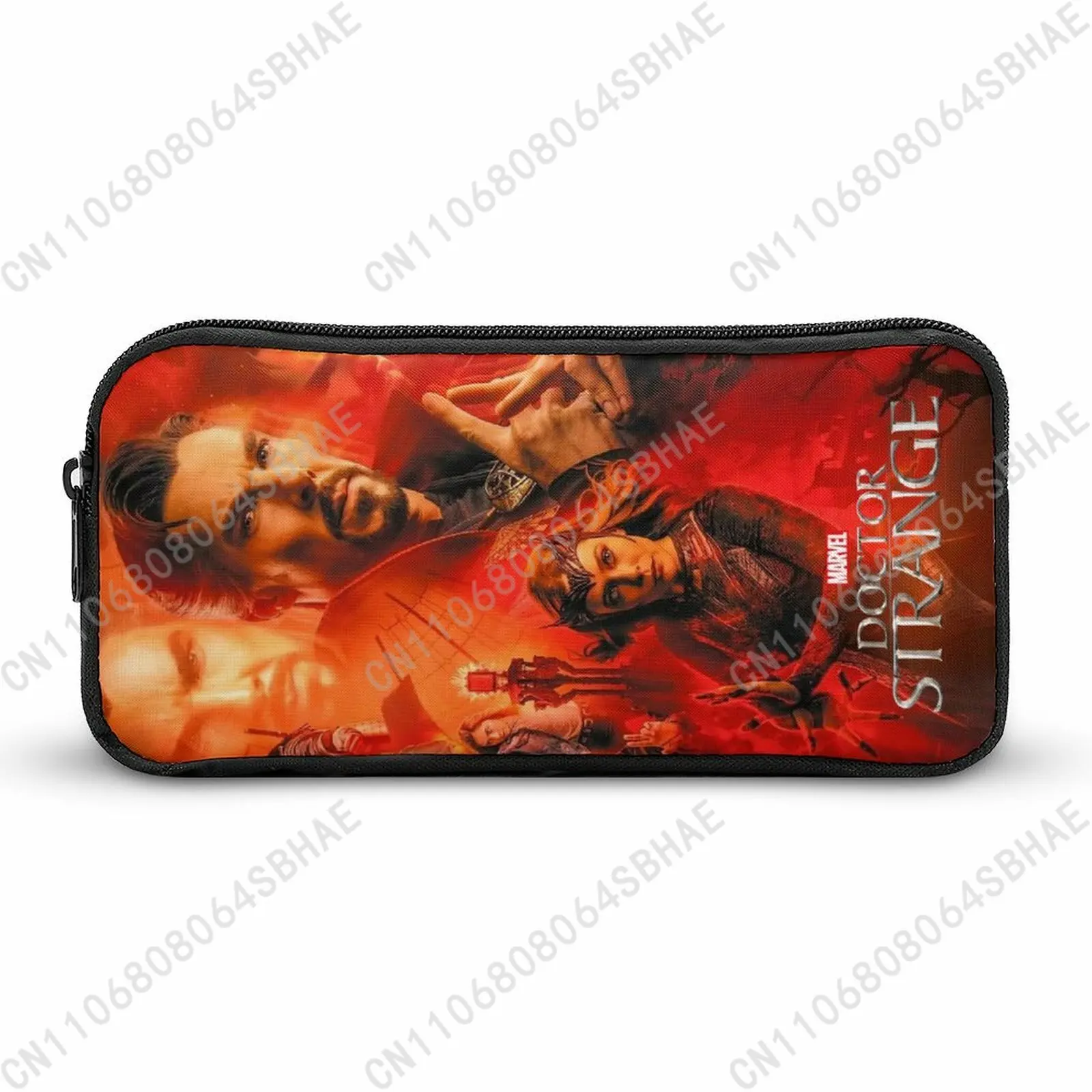 

Marvel Doctor Strange Pencil Case Teens Custom Pattern Simple Pen Bag School Stationery Pouch Personalized Zipper Bag Cosplay