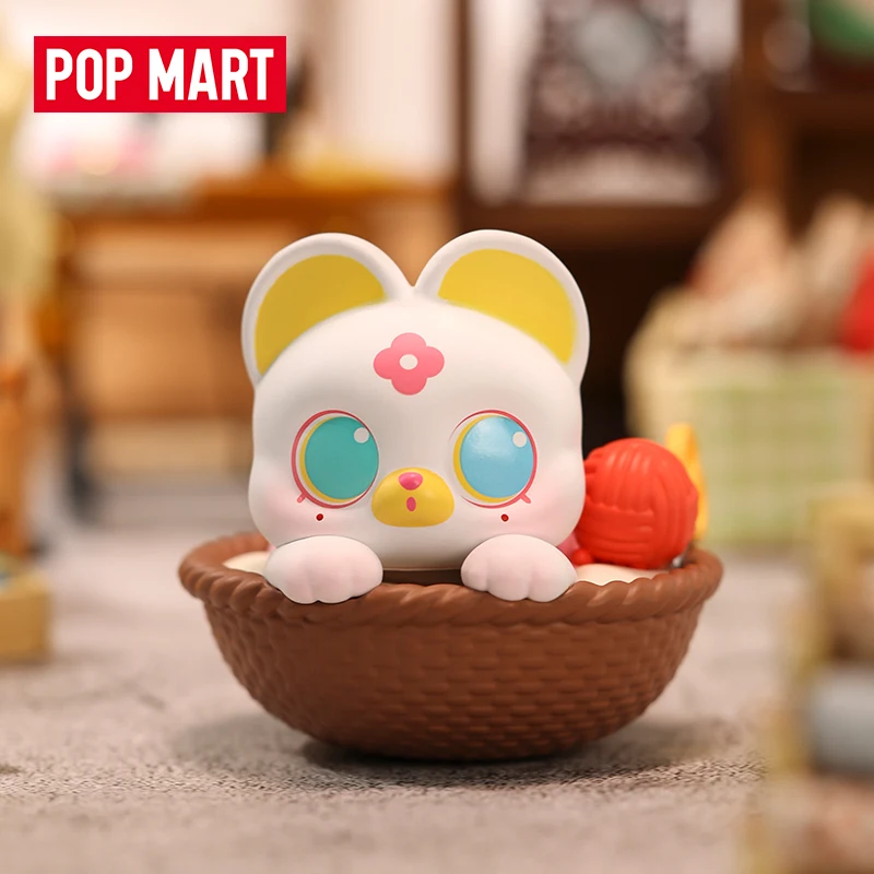 

POPMART Fubobo Tailor Shop Series Blind Box Toy Kawaii Doll Action Figure Toys Collectible Figurine Surprise Model Mystery Box