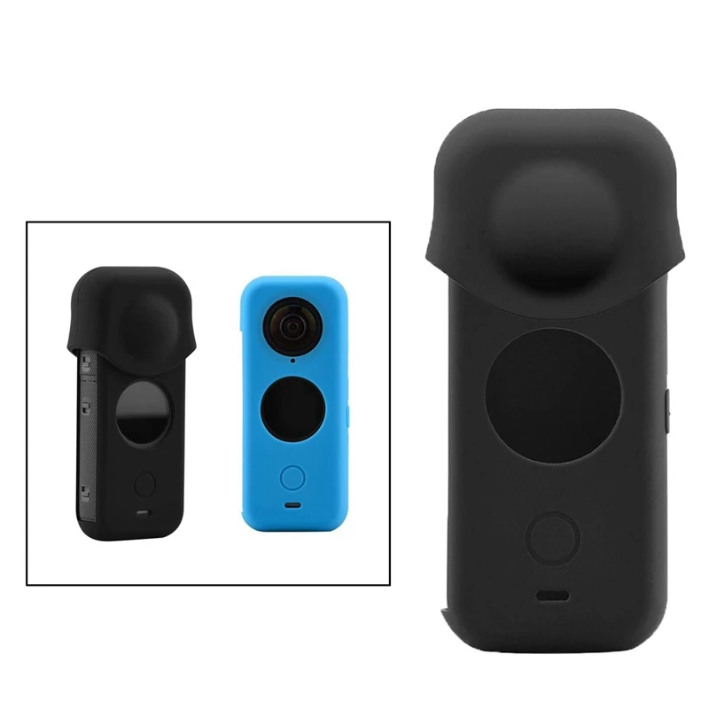 RISE-Silicone Case Dustproof Cover Waterproof Protective Sleeve Lens Case For Insta 360 One X2 Camera