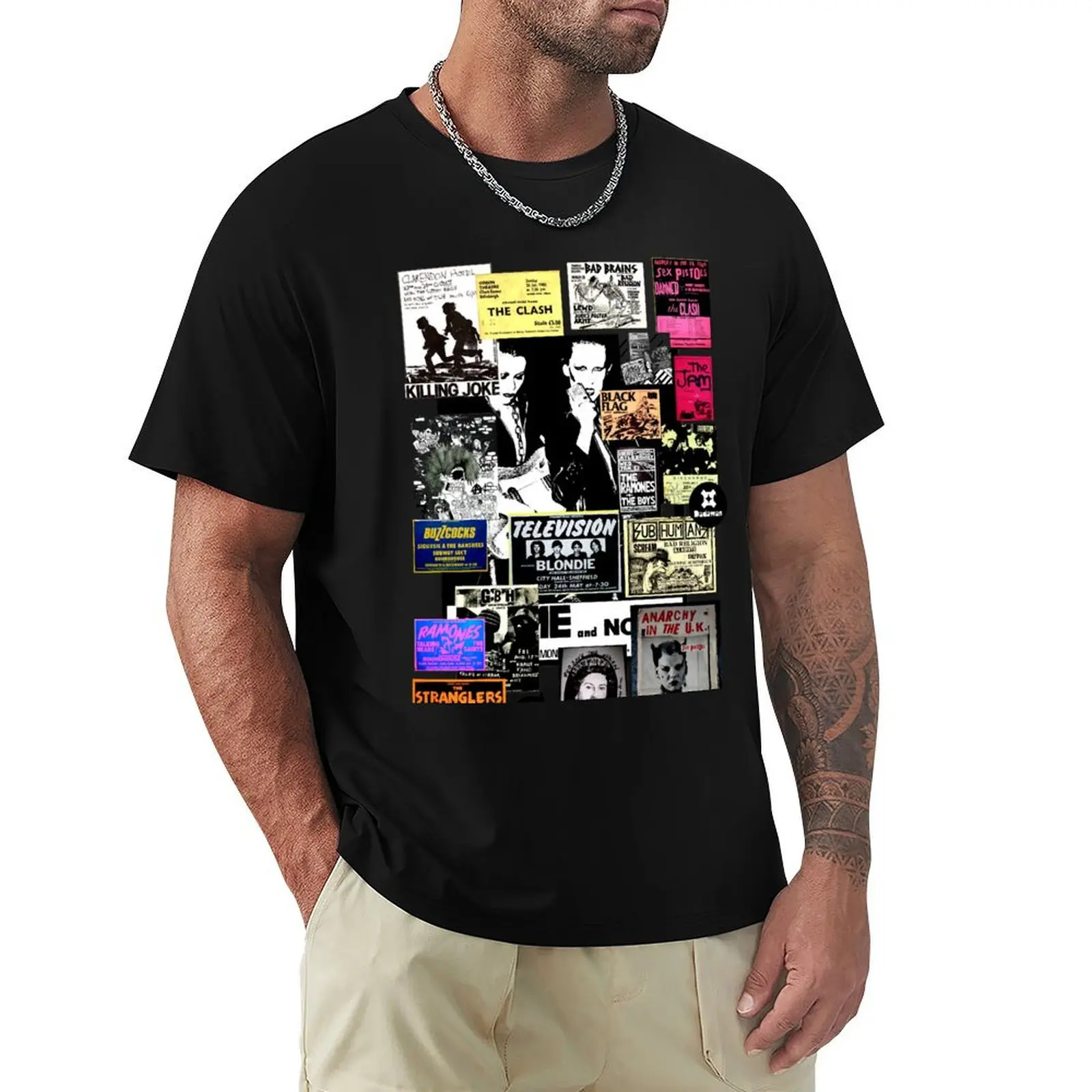 

Punks are dead, not their music T-Shirt Clothing topping customs plus size men clothing