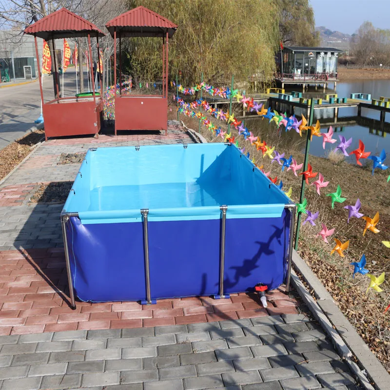 Coated tarpaulin for ponds Polychlorine for fish ponds