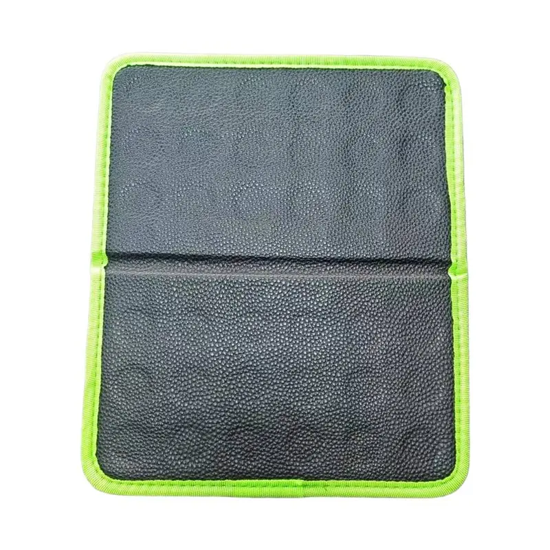 DT19-Folding Magnetic Tool Mat For Hardware Storage- Double-Sided Leather Pad Power Tool Accessories