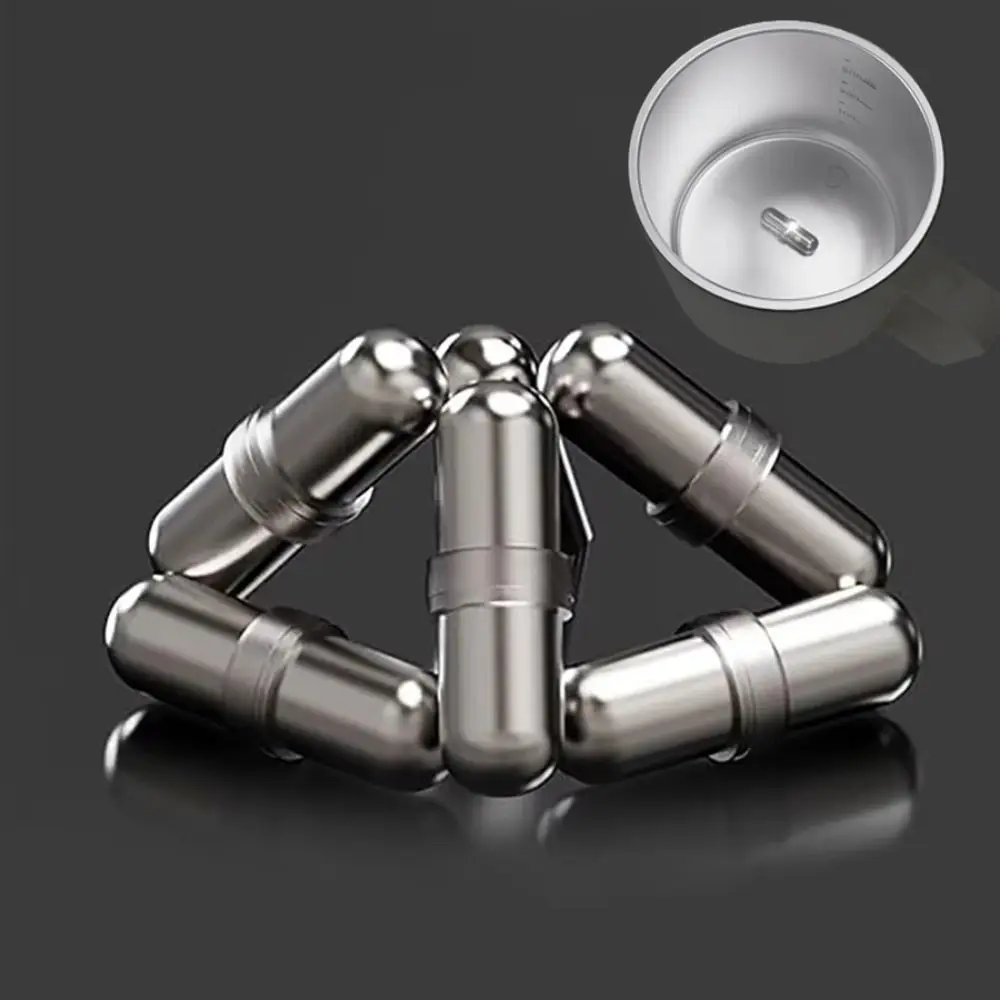 316 Stainless Steel Magnetic Stir Bar Silent Self-Balancing Special Wear Resistance Stainless Steel Mute Rotor Low-noise