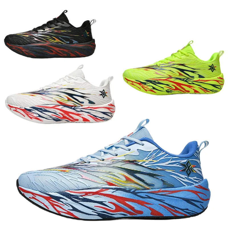 

Новые мужские и женские амортизирующие кроссовки и дышащая повседневная спортивная обувь, подходящая для занятий спортом на открытом воздухе.