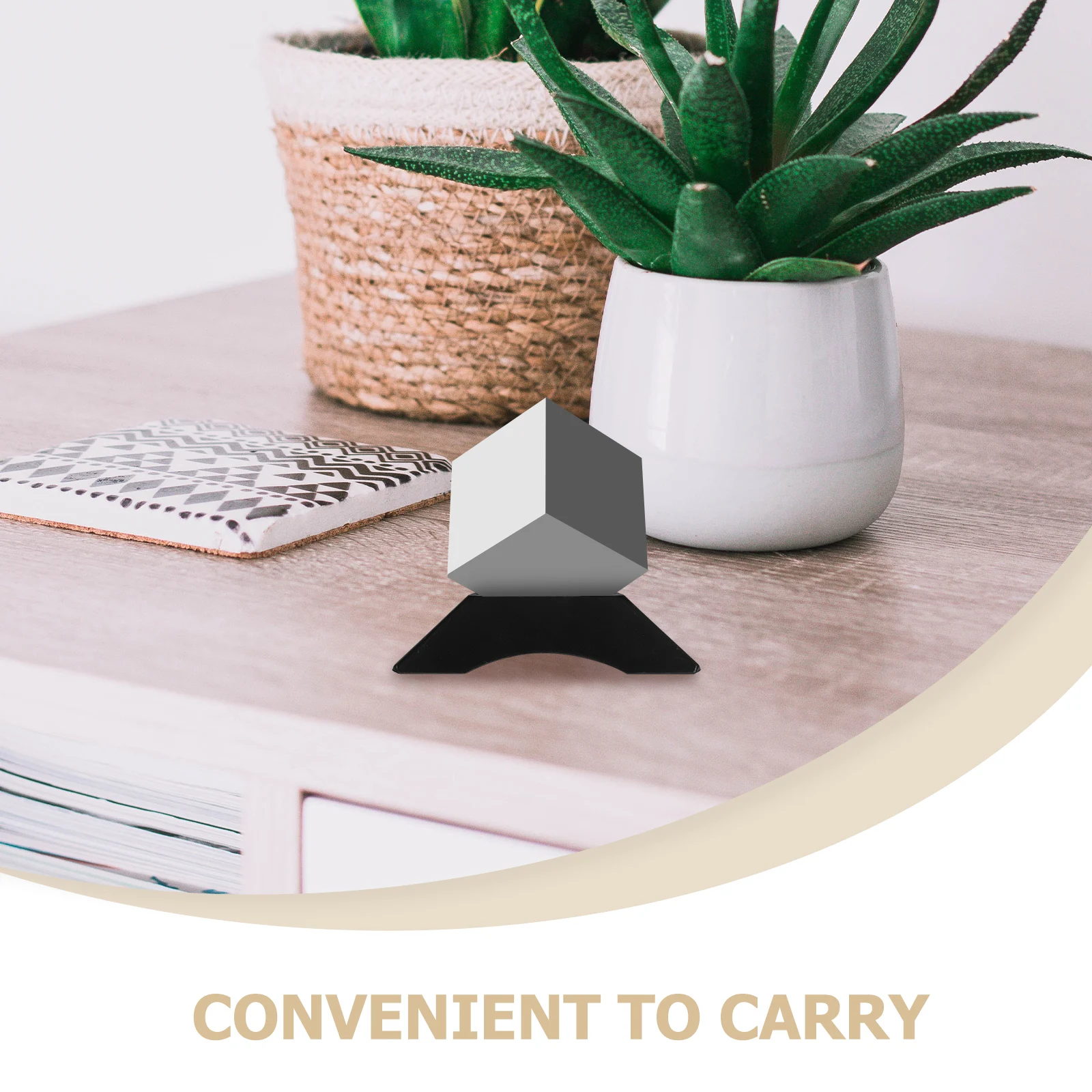 ขาตั้งกล้องทรงลูกบาศก์ 20 ชิ้น ฐานสามเหลี่ยมพลาสติกสำหรับวางโชว์ตัวต่อ ทนทานต่อการสึกหรอ น้ำหนักเบา พกพาสะดวก แข็งแรง สวยงาม