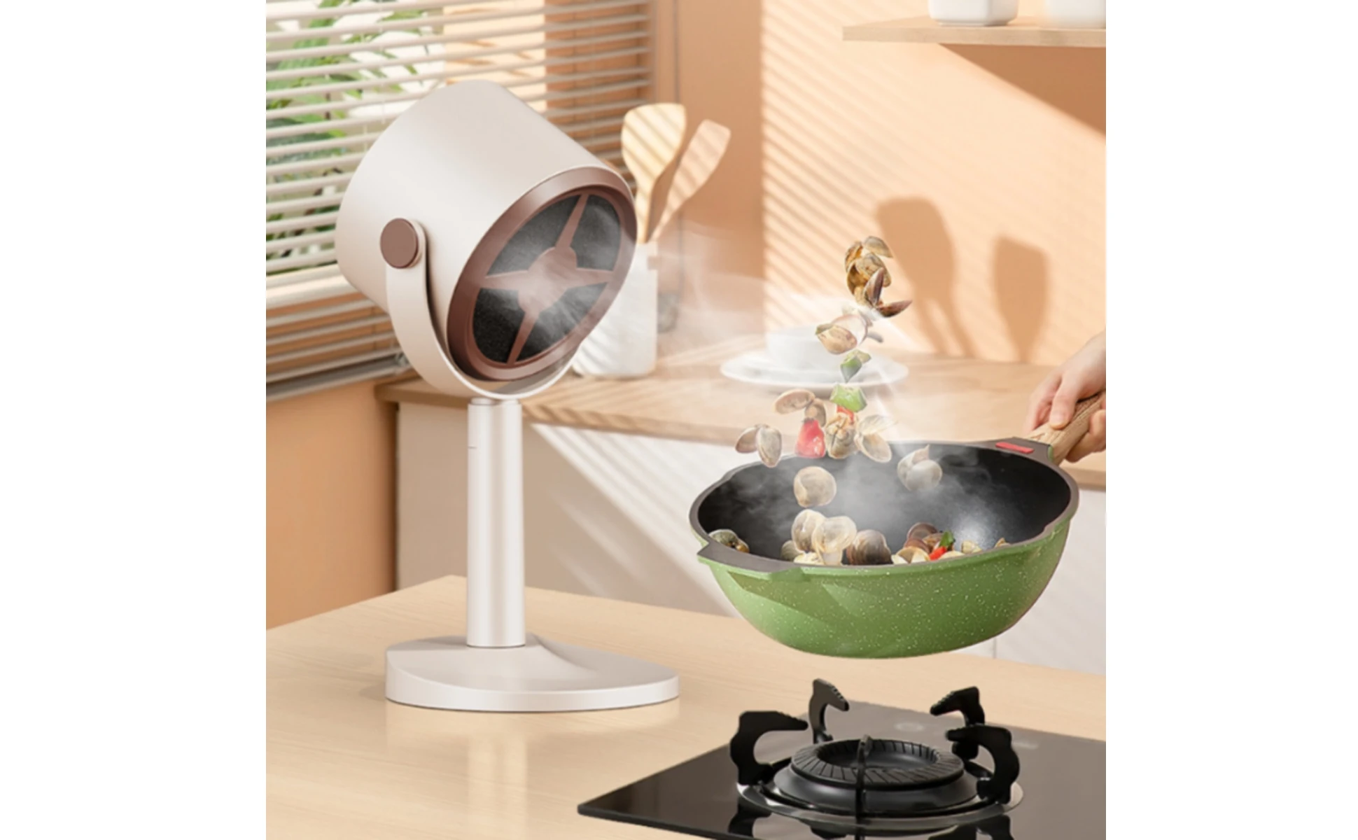 Desktop Range Hood Oval Base Tabletop Extractor Hood Portable Kitchen Exhaust Fan Adjustable Angle Home Appliance Mesh Filter Desktop Range Hood Oval Base Tabletop Extractor Hood Portable Kitchen Exhaust Fan Adjustable Angle Home Appliance Mesh Filter