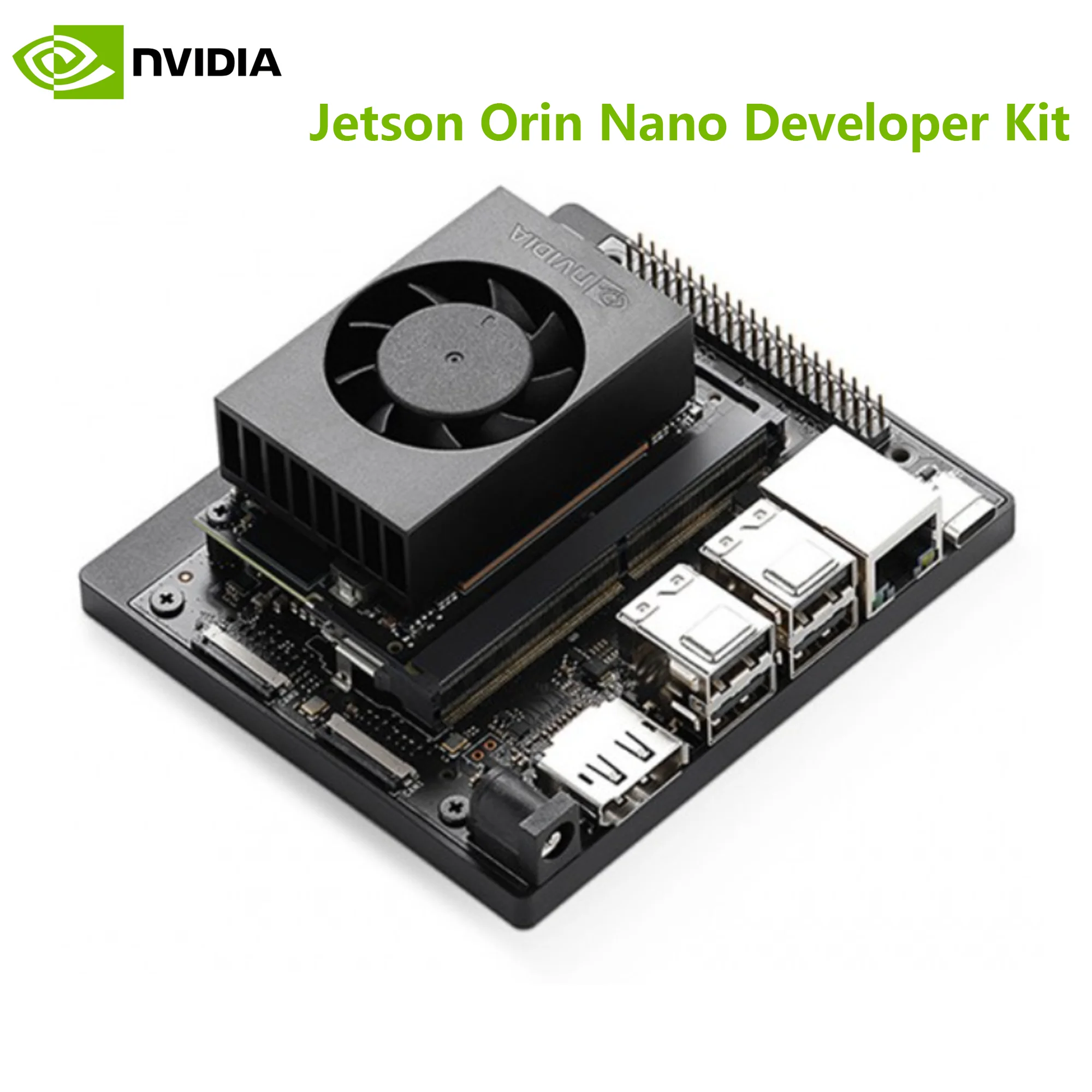 

Official Jetson Orin Nano Developer Kit AI Development Kit with 8GB LPDDR5 Memory 40TOPS AI Performance SD card slot on Module