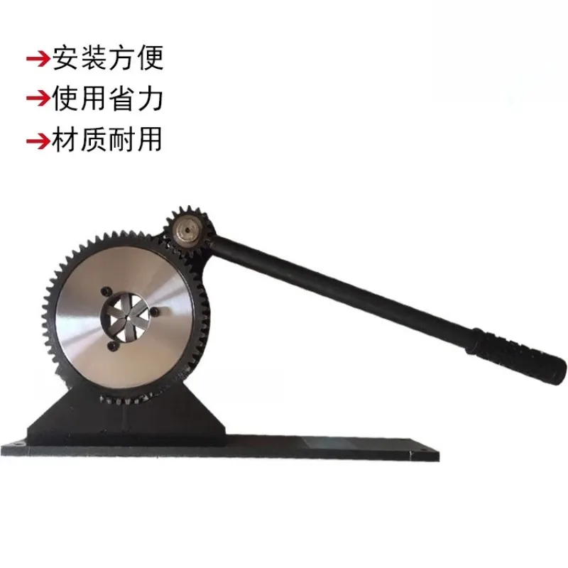 

6-speed/8-speed manual hydraulic pipe press machine, plastic pipe cutting machine, hose bending machine