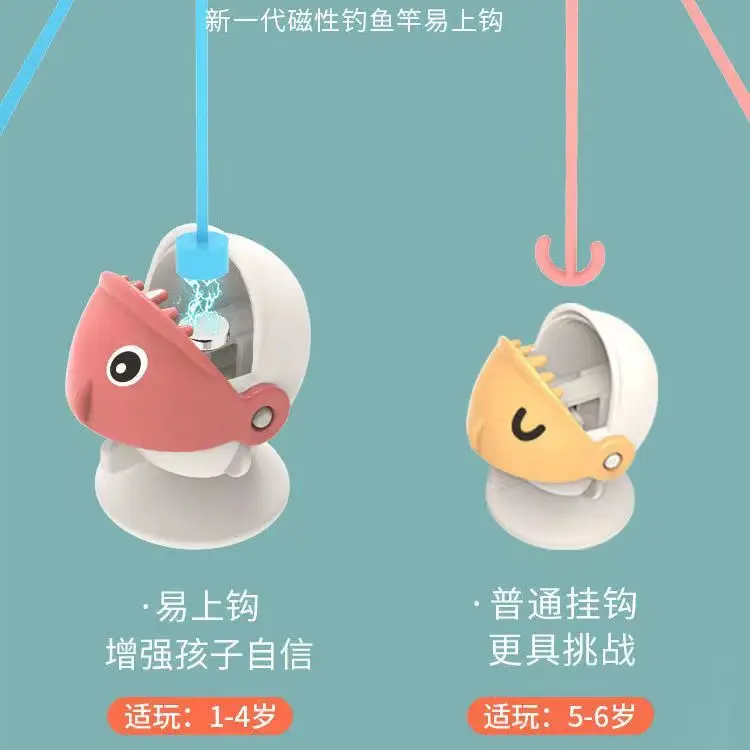 Giocattoli da pesca elettrici per bambini musica magnetica prima educazione asilo canna da pesce giocattolo cestino genitore-figlio gioco di pesca PK