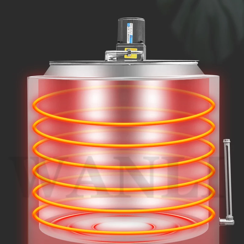 Máquina De Pasteurização Totalmente Automática, Pote De Vapor De Suco De Frutas De Leite, Pote De Iogurte, 100L, Alta Temperatura