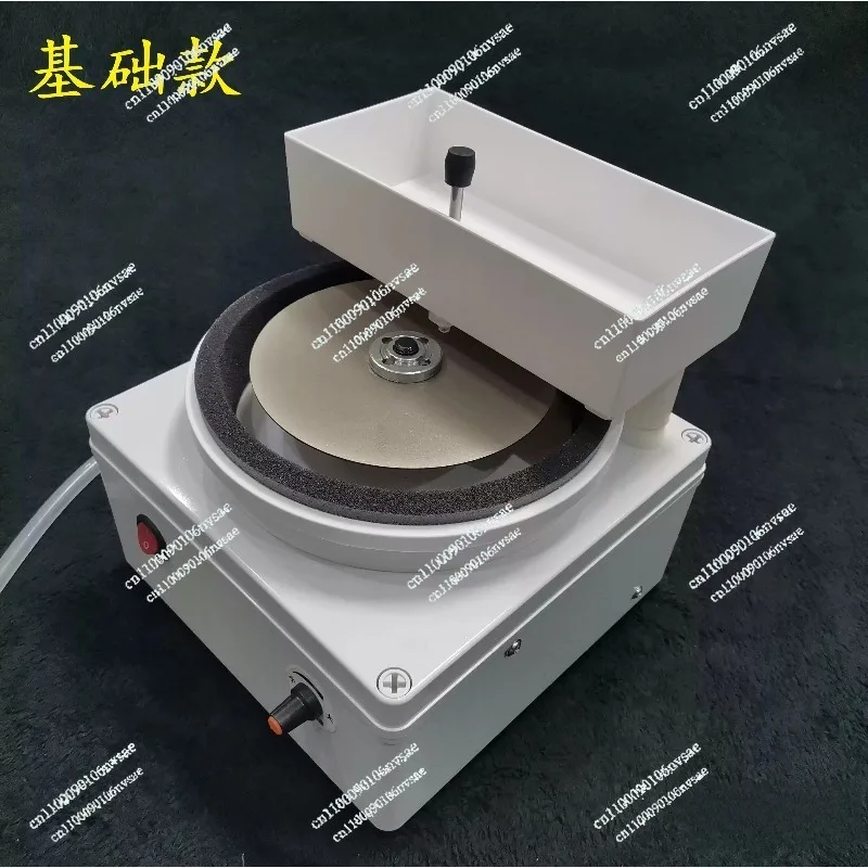 Electric Flat Grinder - 125MM Diamond Grinding Wheel, Portable Sharpening Machine for Knives/Gemstones/Lapidary (Water-Cooled)