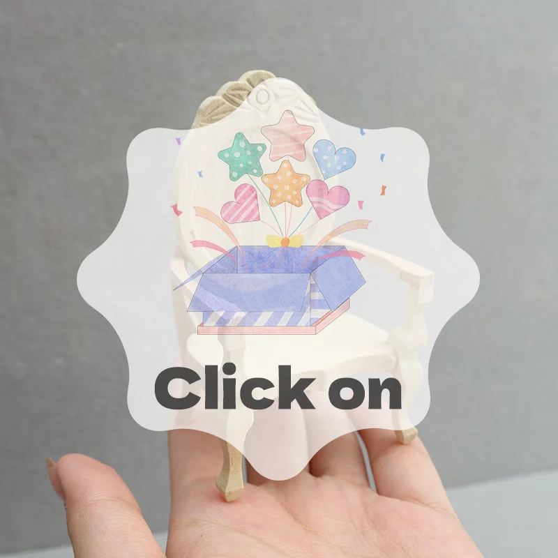 1:12 Dollhouse Miniature Chair Armchair Furniture Home Model Decor Toy Doll House Accessories