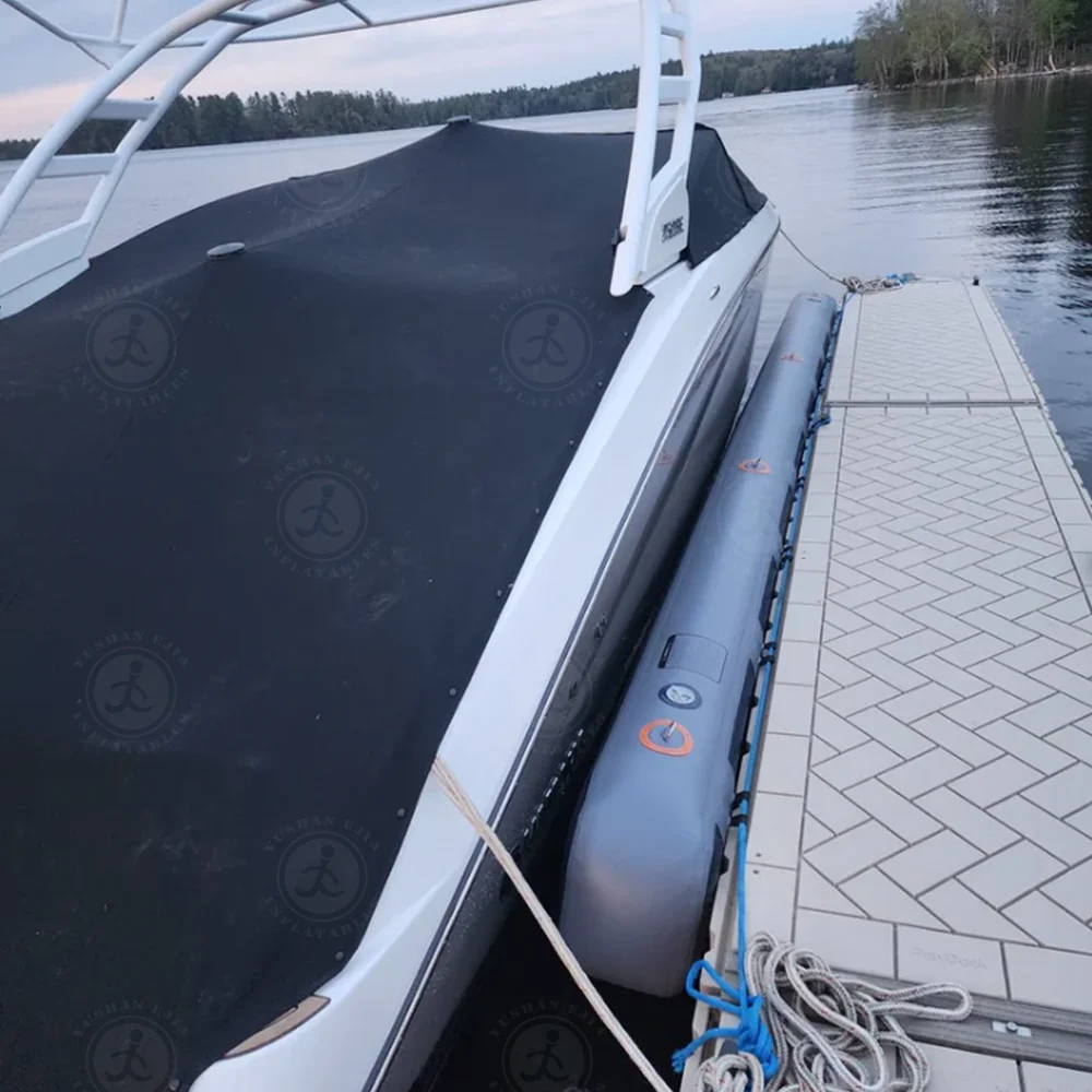 0.9Mm PVCHigh Quality Custom Inflatable Marina Bumper Boat Floating Bridge Inflatable Marina Fender