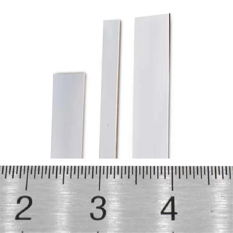 925 Sterling Silver Sheet Plate Blank Strip for Jewelry Making DIY Engraving Tag Bracelet Components Crafts