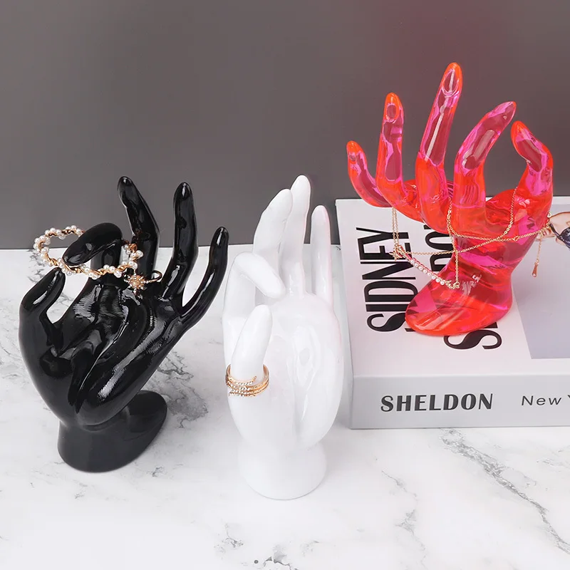 Hand Bangle Watch Jewelry Display Stand Ok Hand Model Art Supply Jewelry Bracelet Ring Display Stand Model Holder