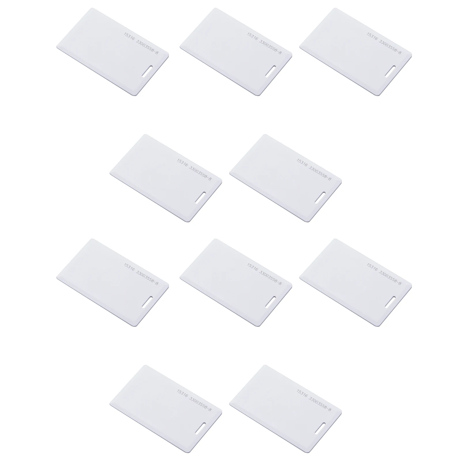 10 قطعة/المجموعة 26 بت 125 كيلو هرتز HID ProxCard II بطاقات PVC القرب بطاقة التحكم في الوصول 1.8 مللي متر سمك للتحكم في الوصول 125 كيلو هرتز