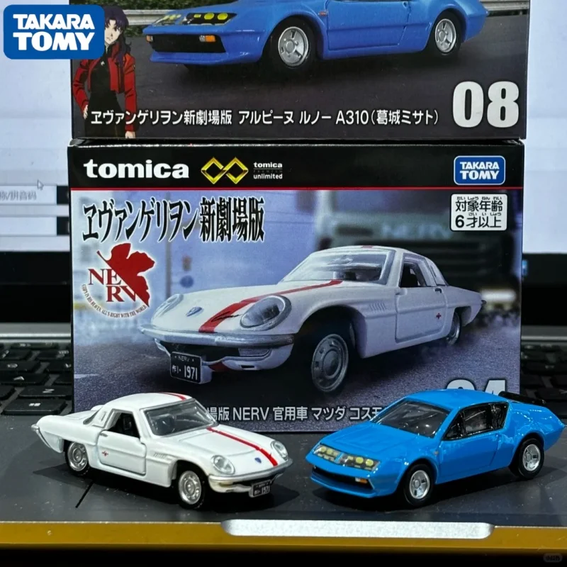 Takara Tomy Tomica Premium Unlimited 08 Rebuild Alpine Renault A310 Misato Katsuragi, Modelo de Metal Fundido a Presión, Juguete de Regalo