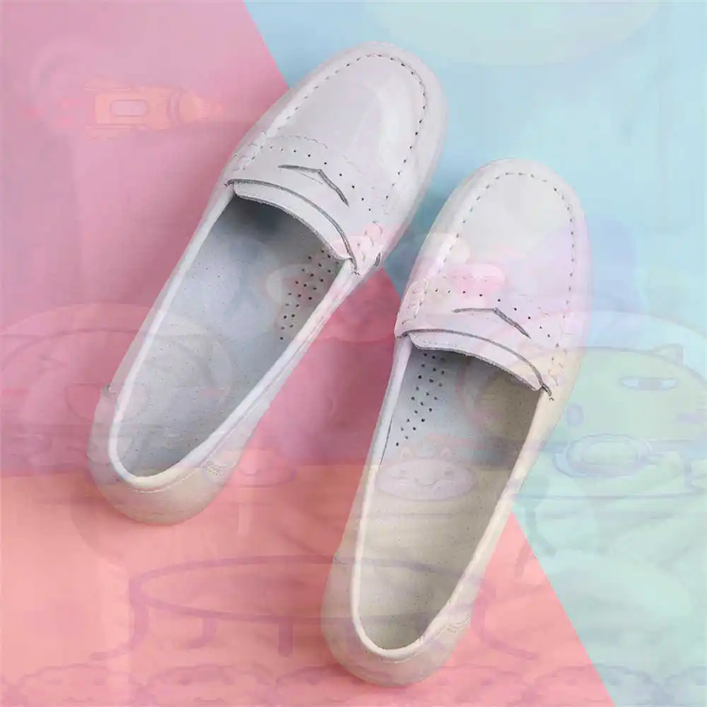 Moccasin Driving Teenage Sneakers Skateboarding Women's Shoes Silver Flats Sport Items Low Prices To Play Tenix Hospitality view 3
