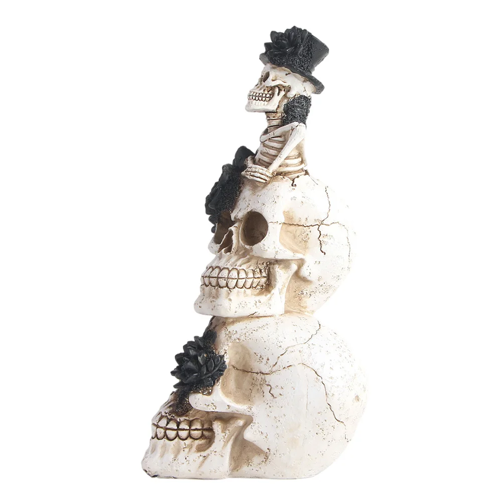 

Ornament Skull Ornaments Personalized Decor Halloween Props Beige Party Crafts