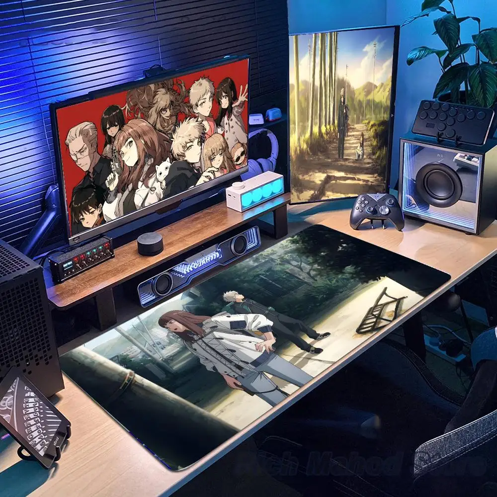 Heavenly Delusion Mouse Pad Mousepad Large Gaming Mouse Pad LockEdge Thickened Computer Keyboard Table Desk Mat