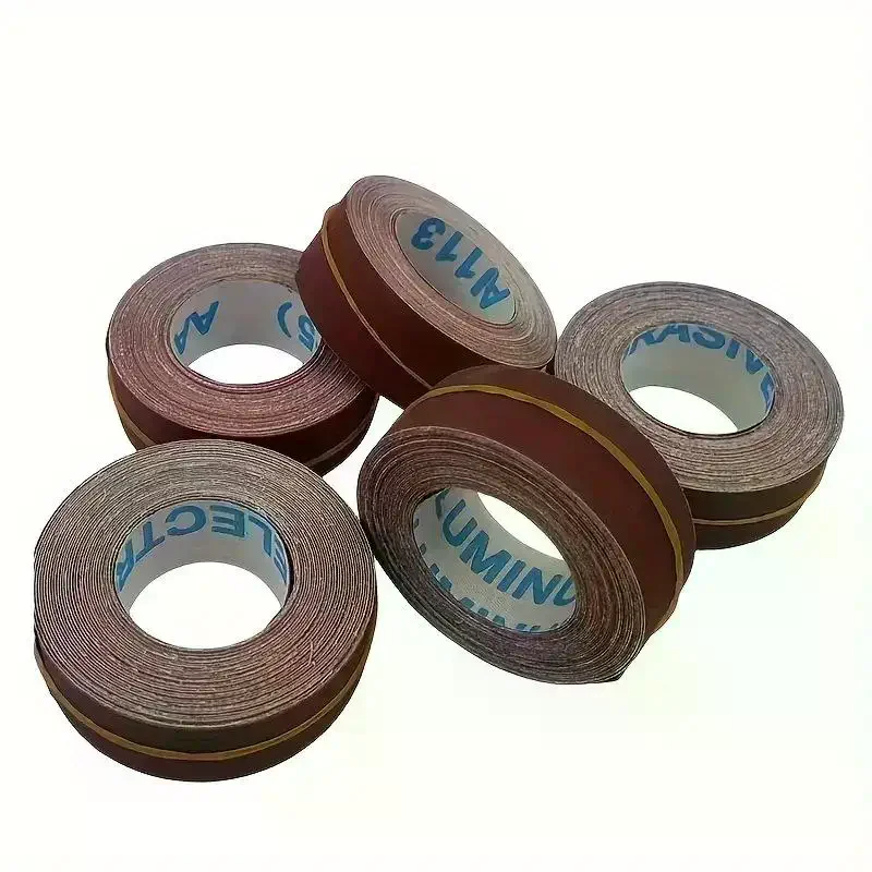 Cloth Rolls, 80/150/240/320/400/600 Grit Sandpaper Rolls Metal Emery Cloth With Dispenser, Alumina Sandpaper