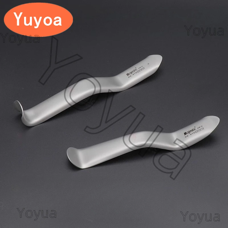 

2pcs High Quality Dental Minnesota Lip Cheek Retractor Implant Mouth Opener Instrument Steel Oral Retractor Dentist Tool