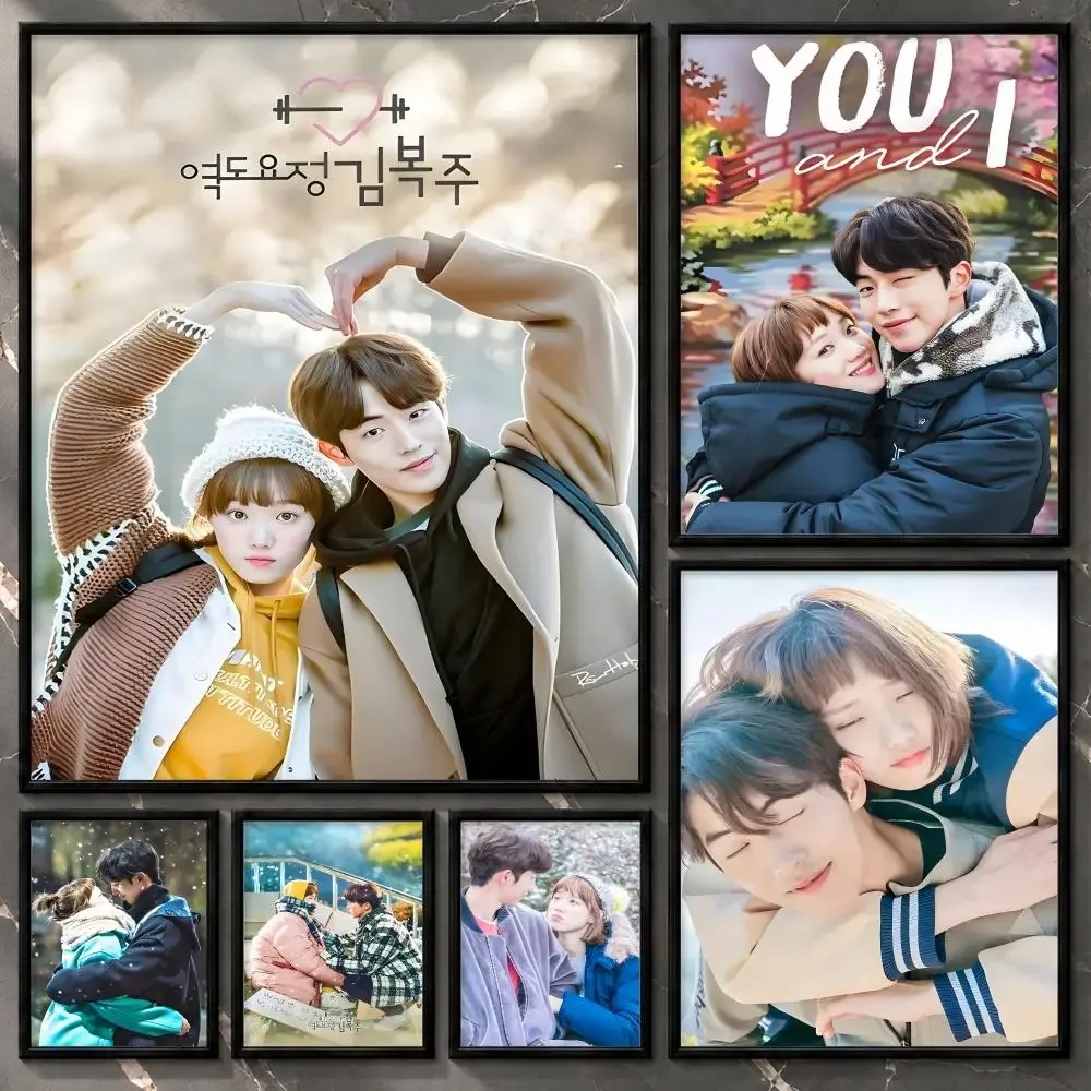 Weightlifting Fairy Kim Bok-joo Youth Sports Romance K-Drama Poster Aesthetic Unframed Wall Prints for Bedroom & Living Room