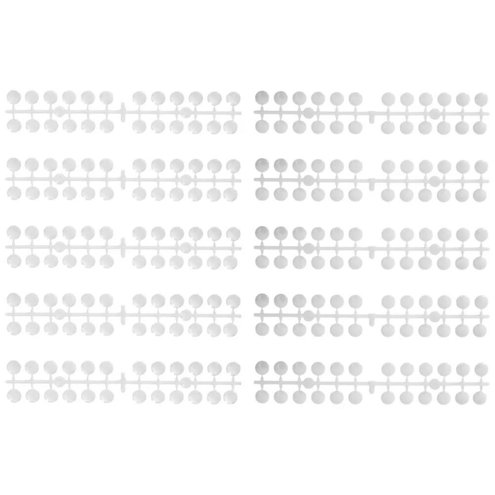 

240pcs Manicure Cards Piece Boards Display Tool For Salon Practice Color Display Boards Nail Art Supply Sample Color Cards For