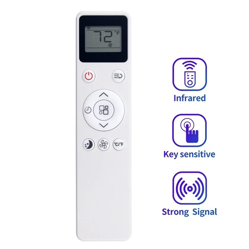 ABJF-A/C UYKQ-100B Für BLACK+ DECKER UYKQ-100B Fernbedienung Ersatz für Klimaanlage