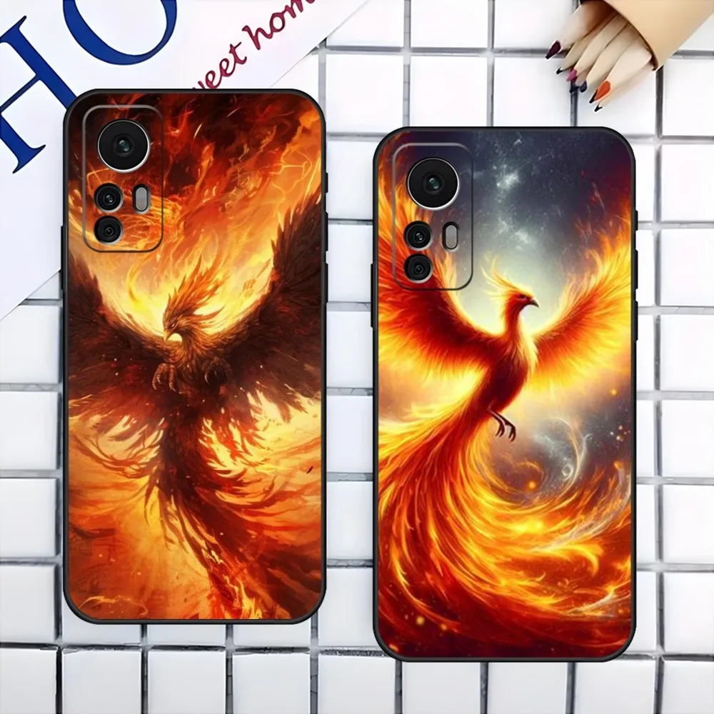 Mythical Beast Animal Phoenix Phone Case For Xiaomi 13 12 11 11T 9 8 9T 9SE 11i Lite Ultra Note10 Poco F3 Back Cover