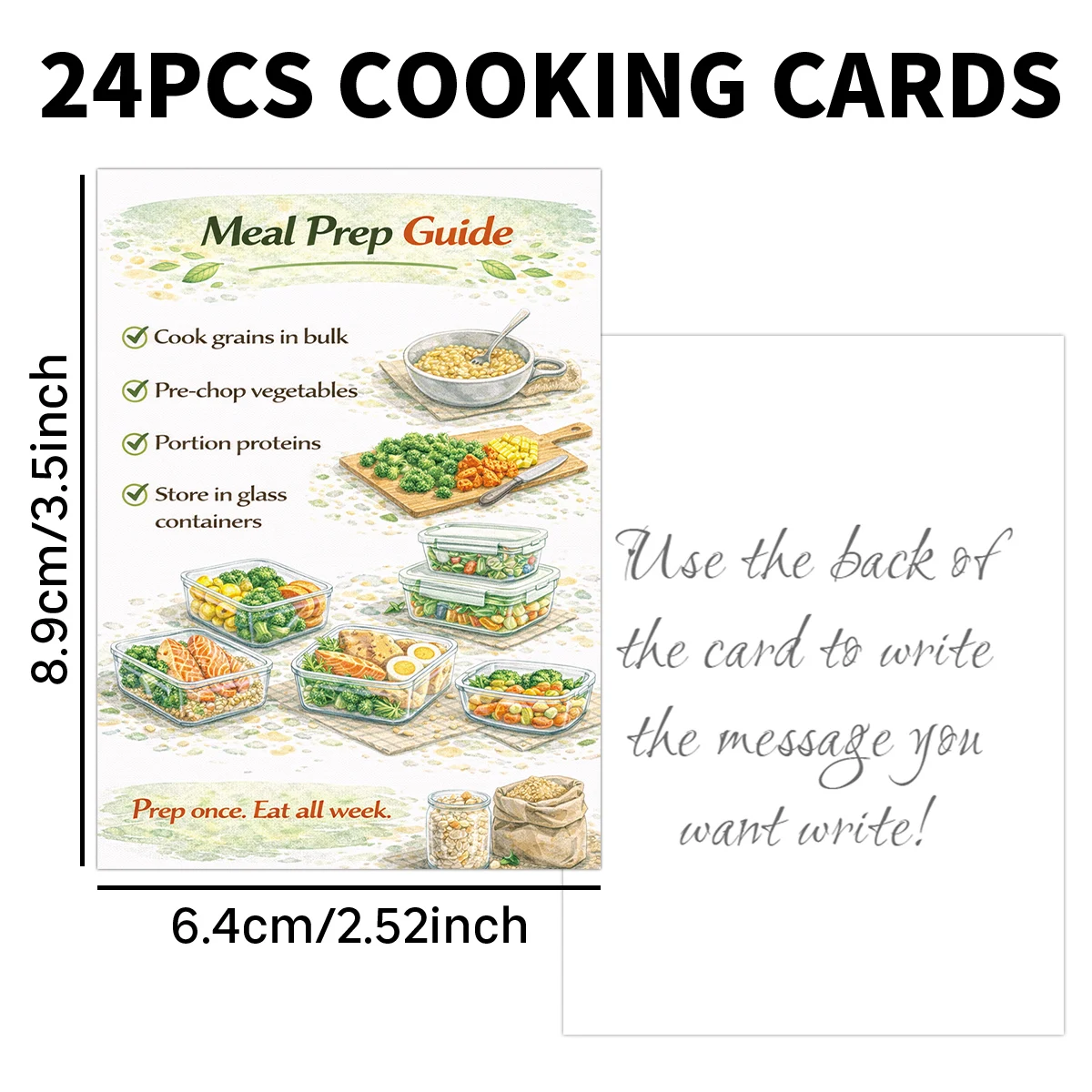 24pcs Cooking Recipe Cards Wit - Home Cooking Recipe review and price