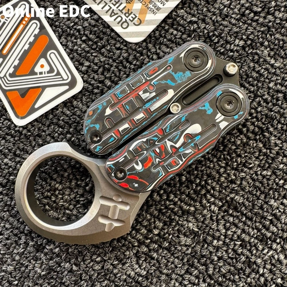 

Used EDC Toys WANWU-EDC Fidget Toys Limited To 30 For Adults Titanium Original Designs Anxiety Relief Gadget