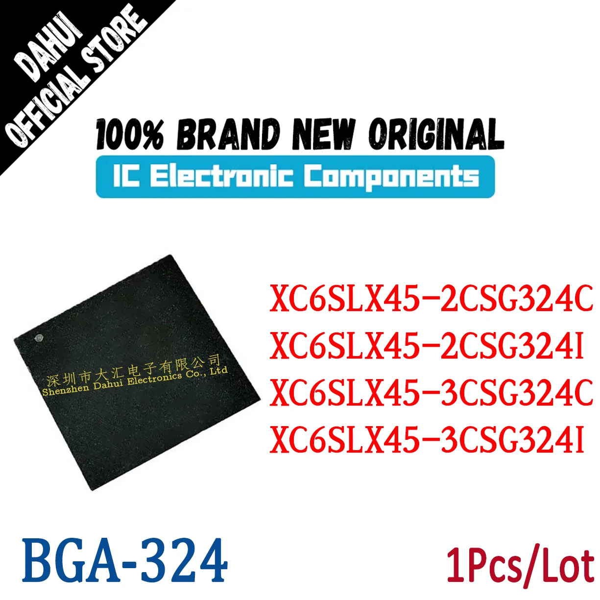 

XC6SLX45-2CSG324C XC6SLX45-2CSG324I XC6SLX45-3CSG324C XC6SLX45-3CSG324I BGA-324 Programmable logic chip IC new original