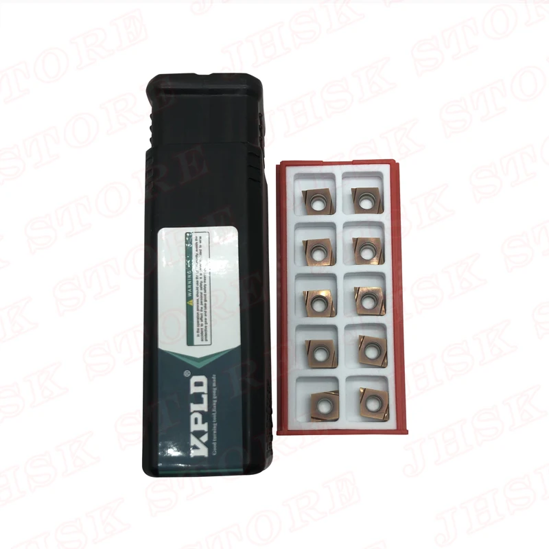 Set di punte per utensili per tornitura per tornio in metallo inserti per tornitura in metallo duro CCGT09T302/04 with1/2 portautensili per turazione in acciaio inossidabile