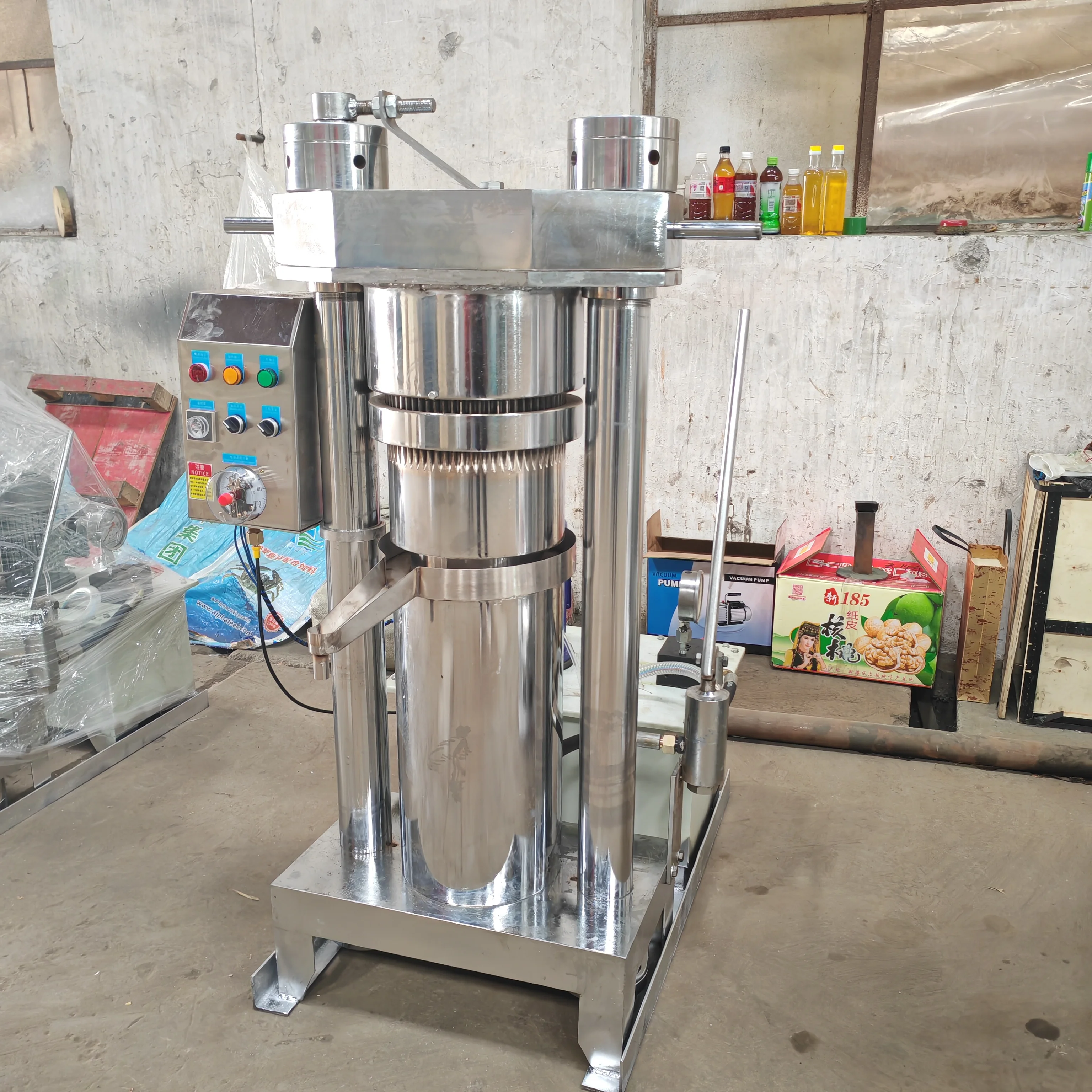 Hydraulic Sesame Oil Press Hydraulic Castor Oil Press Machine