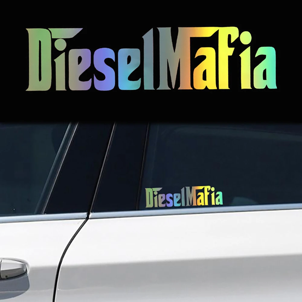 Car Stickers Diesel Mafia Accessories VINYL STICKER Exterior Parts Decals Sunscreen And Waterproof Cover Scratches Products