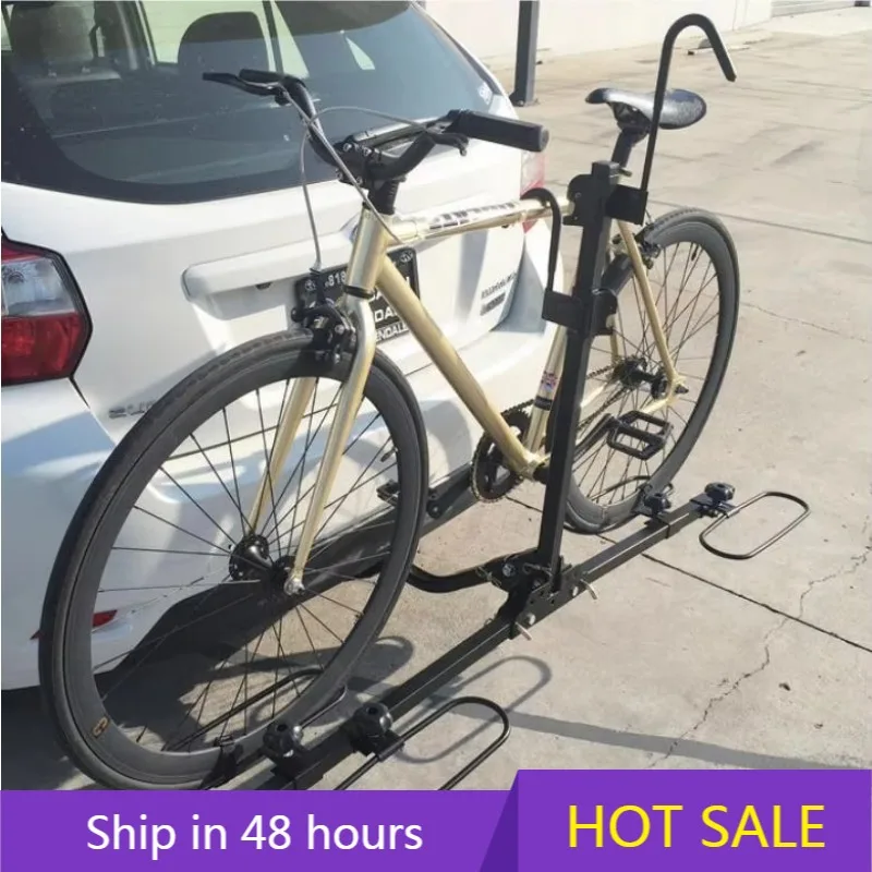 

POWER LEAP Portable New Design Bike Rack for Vehicle Secure Hitch Mounts for Transportation