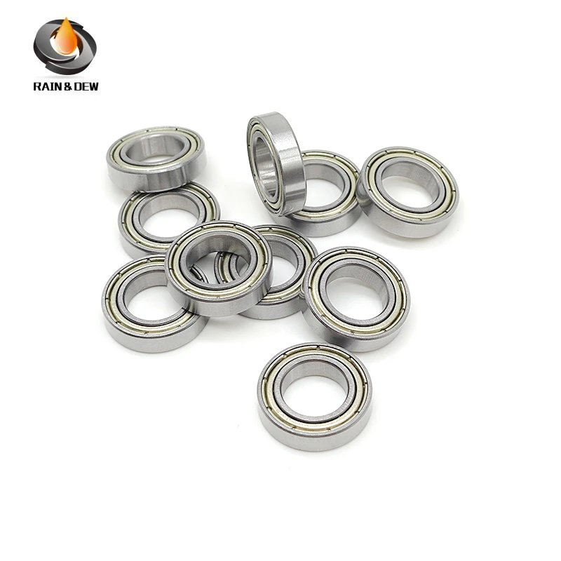 10PCS 6800ZZ 10x19x5 mm Bearing  ABEC-7 Metric Thin Section 6800Z Ball Bearings 6800 ZZ 61800