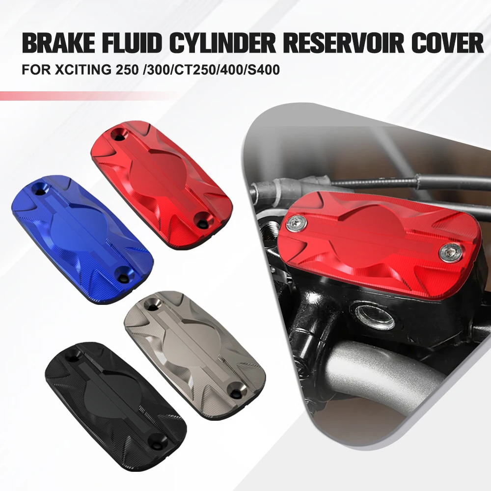 

FOR KYMCO Xciting 250 /300/CT250/400/S400 S250 Racing AK550 Motorcycle Accessories Front Brake Clutch Fluid Reservoir Cover Cap