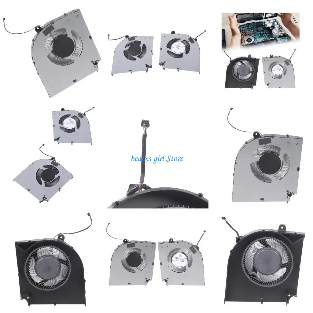 

C7AB ноутбук ЦП -графический процессор вентилятор 16PRO 16S 16K 2023 Металл Оптимизированные воздушные потоки технология шума