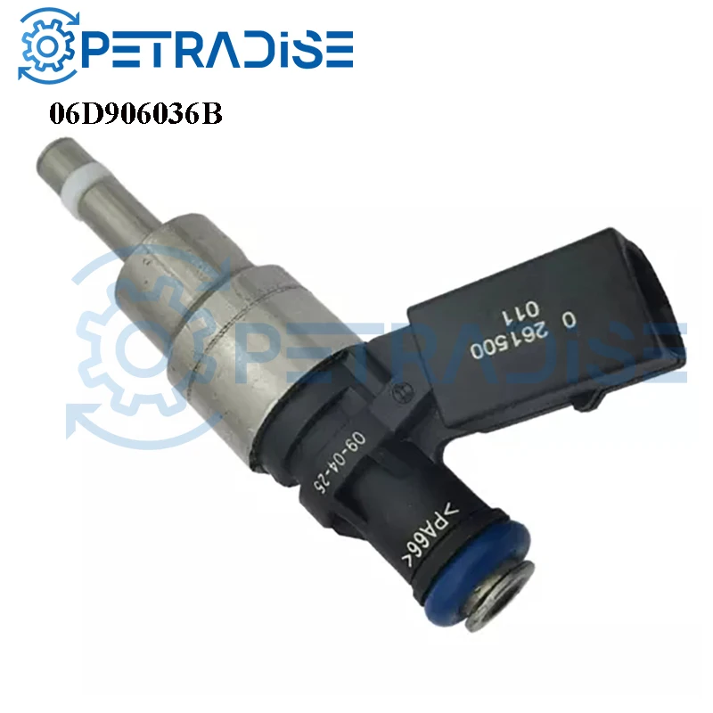 4PCS High Quality New Fuel Injectors For Audi A4 B6 8E2 Avant 8E5 2002-2004 2.0 FSI Auto Parts OEM 06D906036B 0261500011