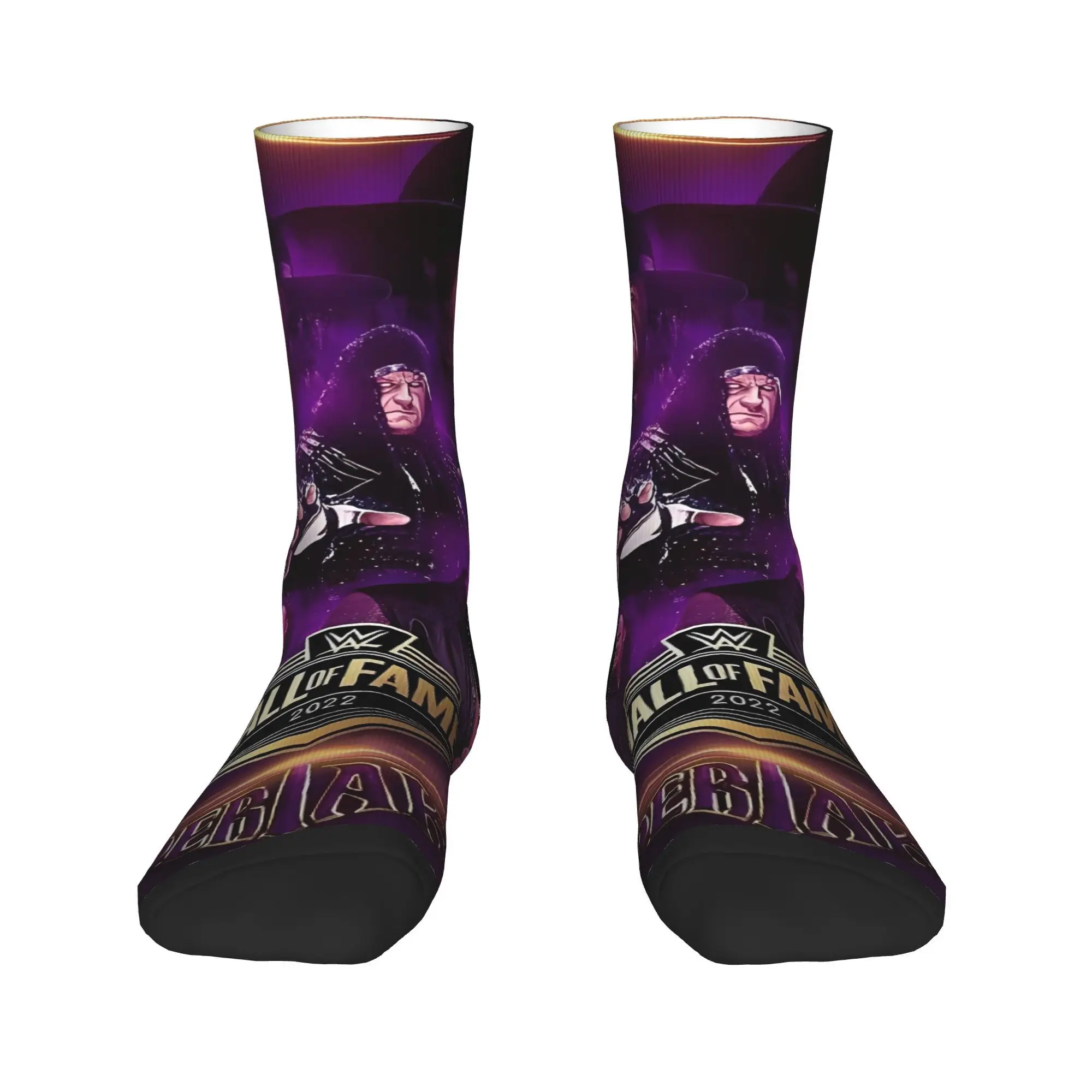 جوارب المصارعة Undertaker جوارب رجالية جوارب عصرية ناعمة للشتاء لركوب الدراجات تصميم غير قابل للانزلاق فكرة هدية