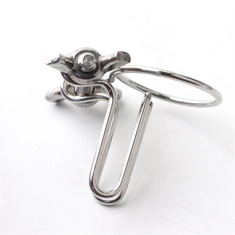 Adjustable Metal Penis Expander Urethral Dilator Chastity Penis Plug Horse Eye Dilator Foreskin Cock Ring Sex Toys For Men