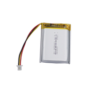 3.7V 1200mAh 4.44Wh Li-polymer Li Lithium Battery 103040 JST 3pin 1.0mm For GPS DashCam Car Camera Bluetooth Headphone Speaker