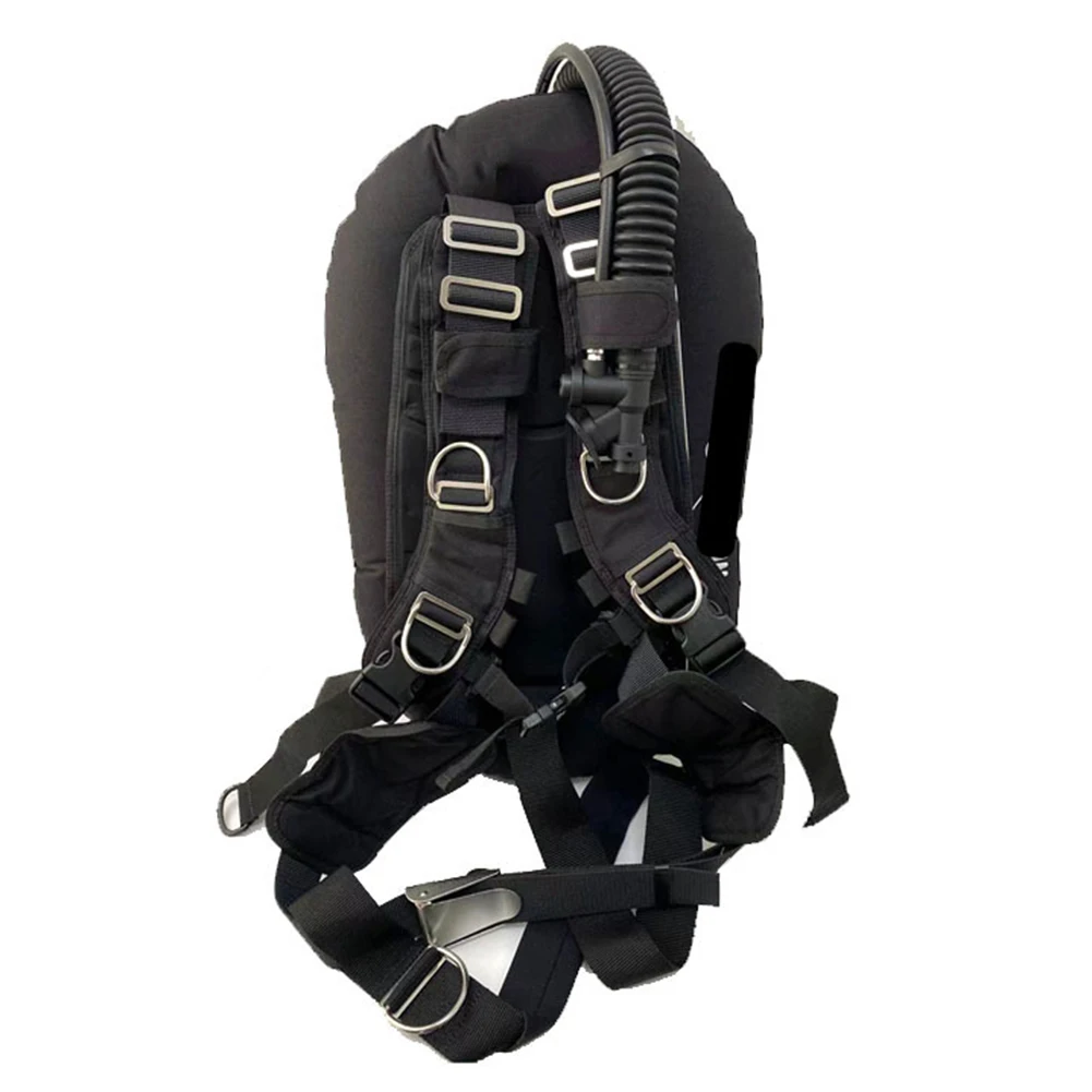 Adjustable Diving Harness Backplate Harness Set Long-lasting Buckles Rust-resistant Metal Parts For BCD Backplane