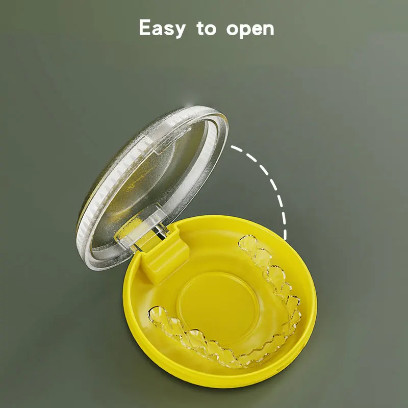 Scatola di fermo dentale ortodontico scatola di bretelle per contenitore di stoccaggio per protesi